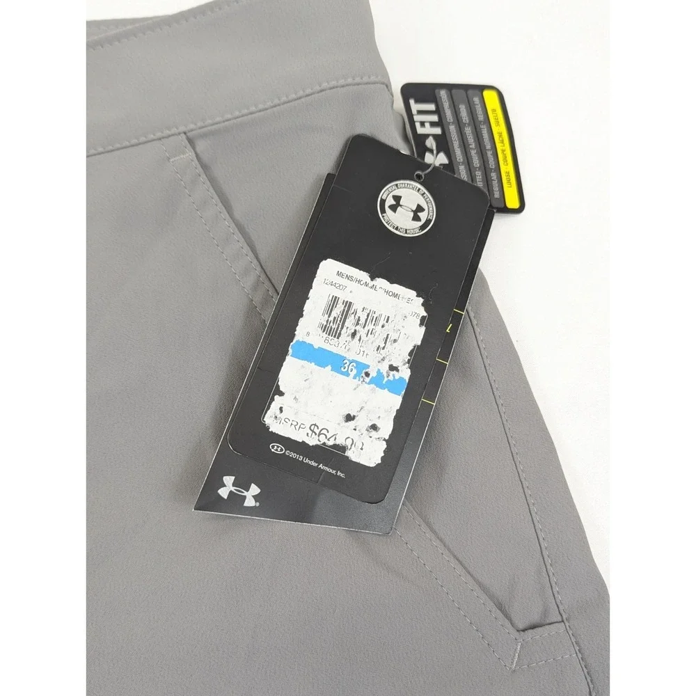 Gray Chino Hydro Performance Stretch Golf